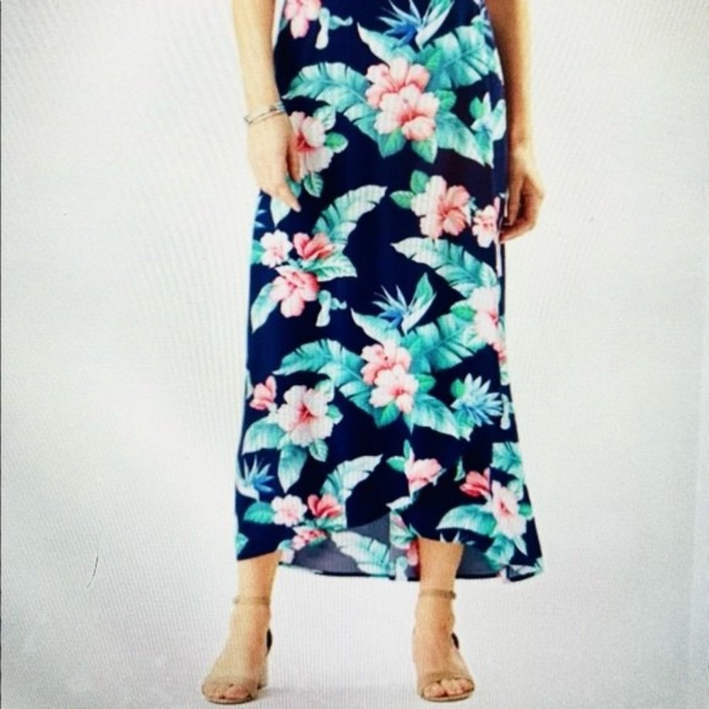Tommy Bahama Floristic Approach Maxi Skirt‎